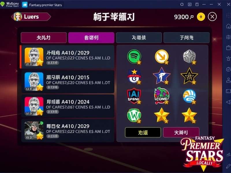 Fantasy Premier Stars Gameplay Screenshot